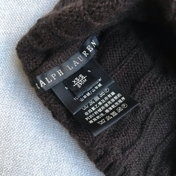 Ralph Lauren Black Label Luxury Cashmere Beanie - Picture 4 of 6